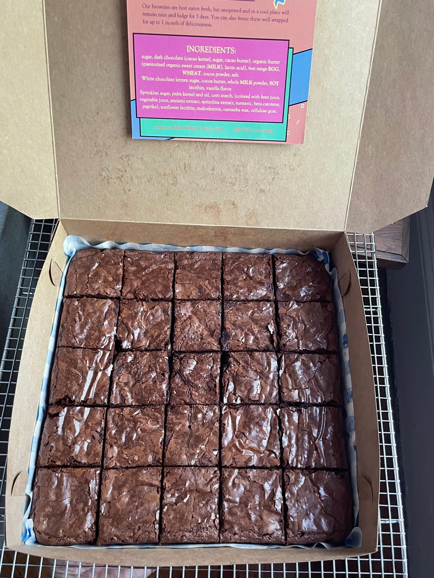 Brownie Bites - CUSTOM MESSAGE